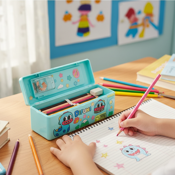Cartoon Pencil Box
