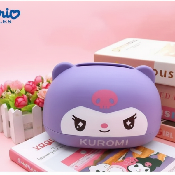 Kuromi Tissue Box