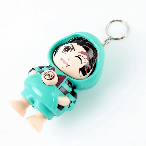 Demon Slayer Face Changing Keychain