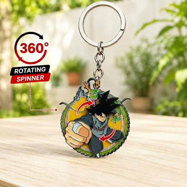 Dragon Ball Spinner Keychain