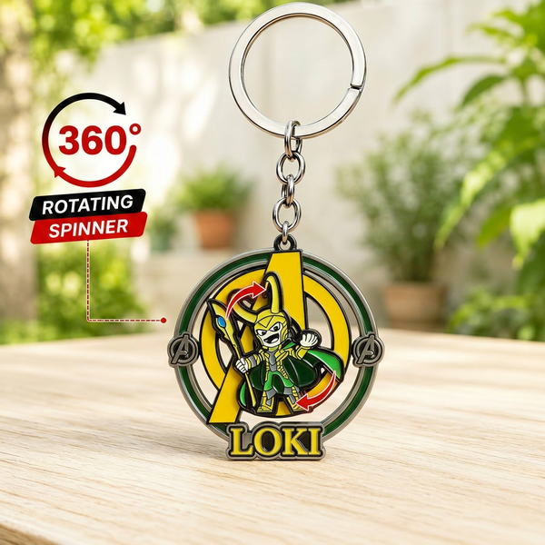 Loki Metal Keychain