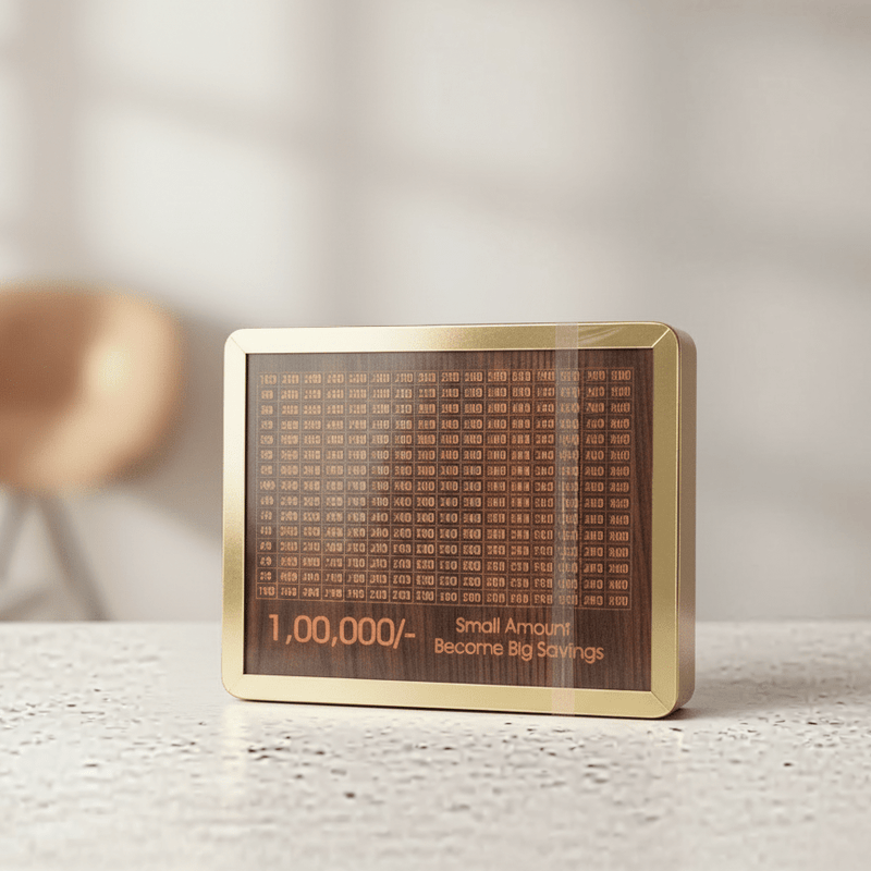 Brown Box Money Bank