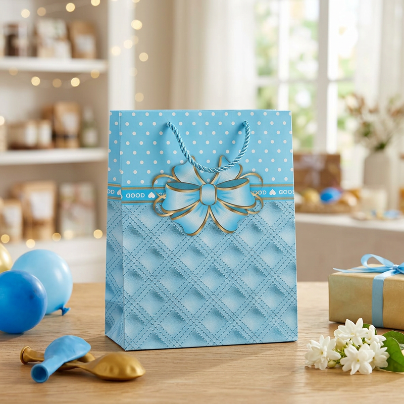 Baby Boy Theme Paper Gift Bag