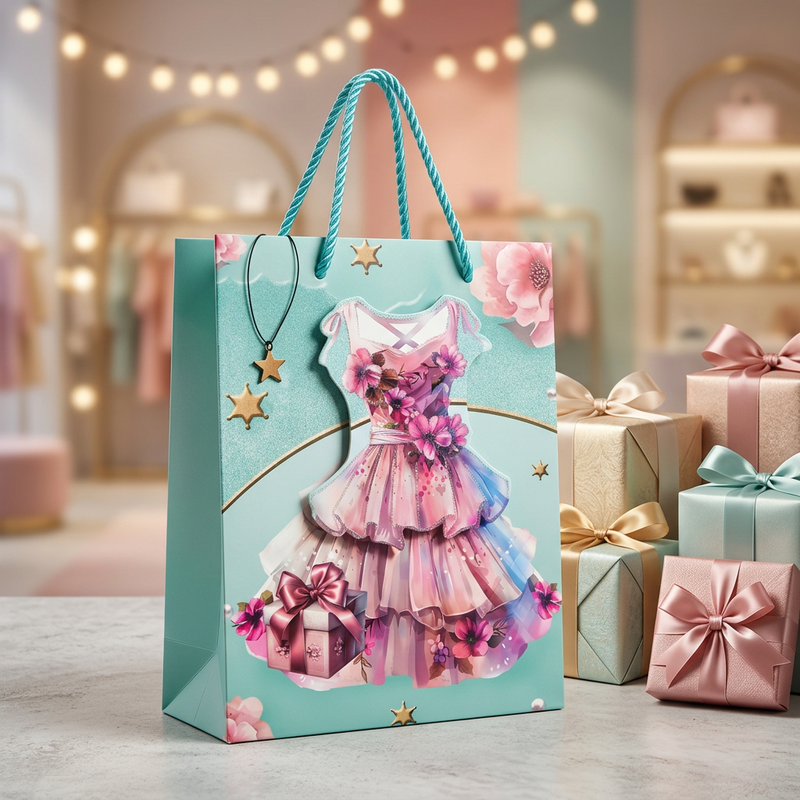 Barbie Dress Gift Bag