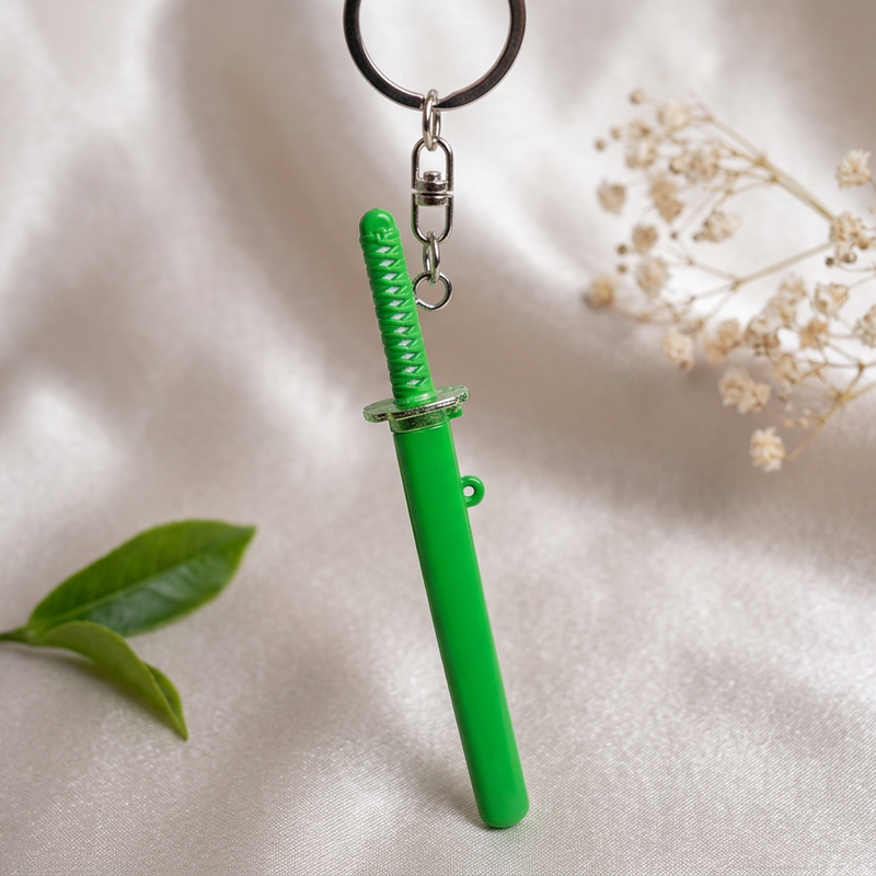 Metal Katana keychain