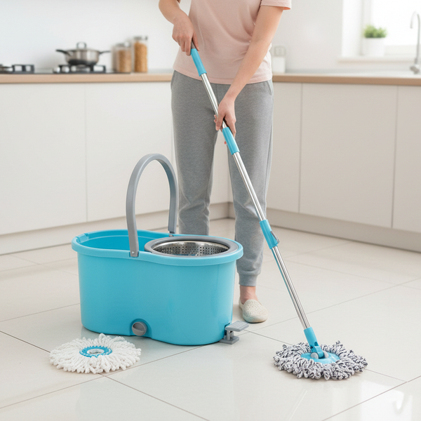 Wotra Pro Spin Mop Bucket