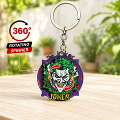 Joker Spinner Keychain