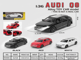 Mini Audi Q8 Diecast Car (Light & Music) Toy