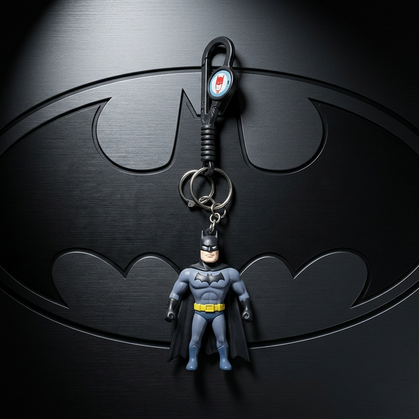 Superman Batman Keychain