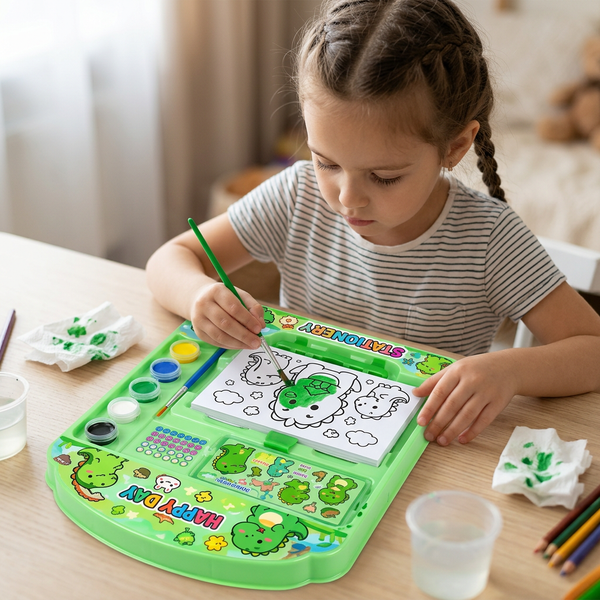 Colors Set for Kids | Drawing & Coloring Art Kit with Paints