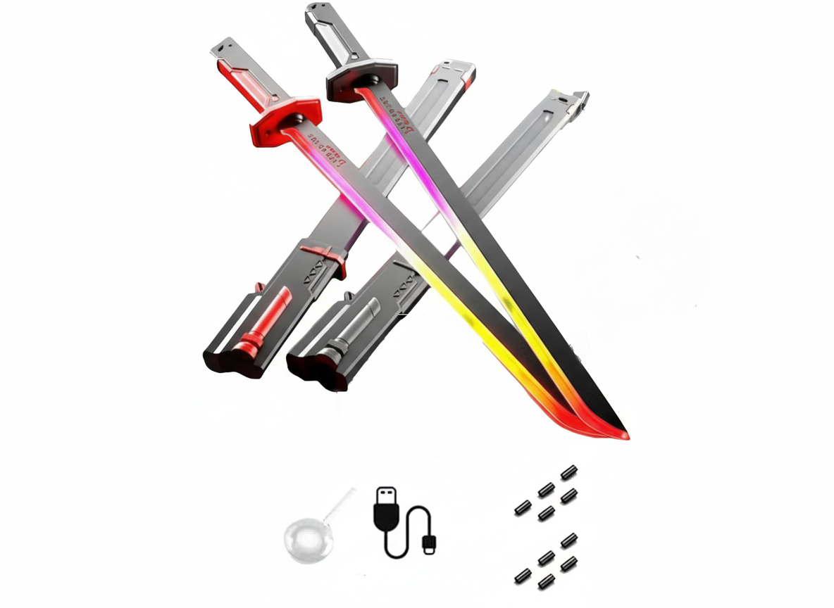 Sparkblade LED Sword with Smoke Katana