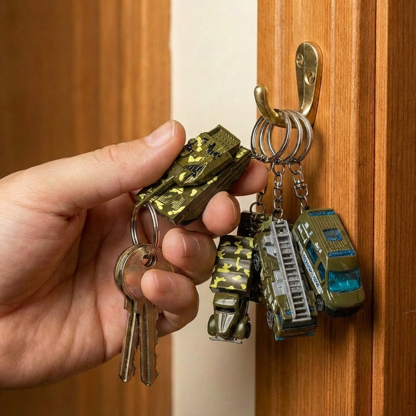 Emergency Vehicle Keychain