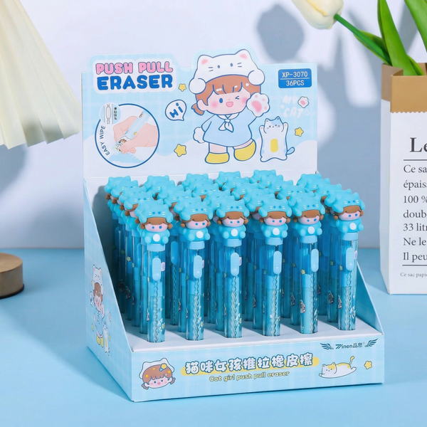 Push Pull Slider Eraser