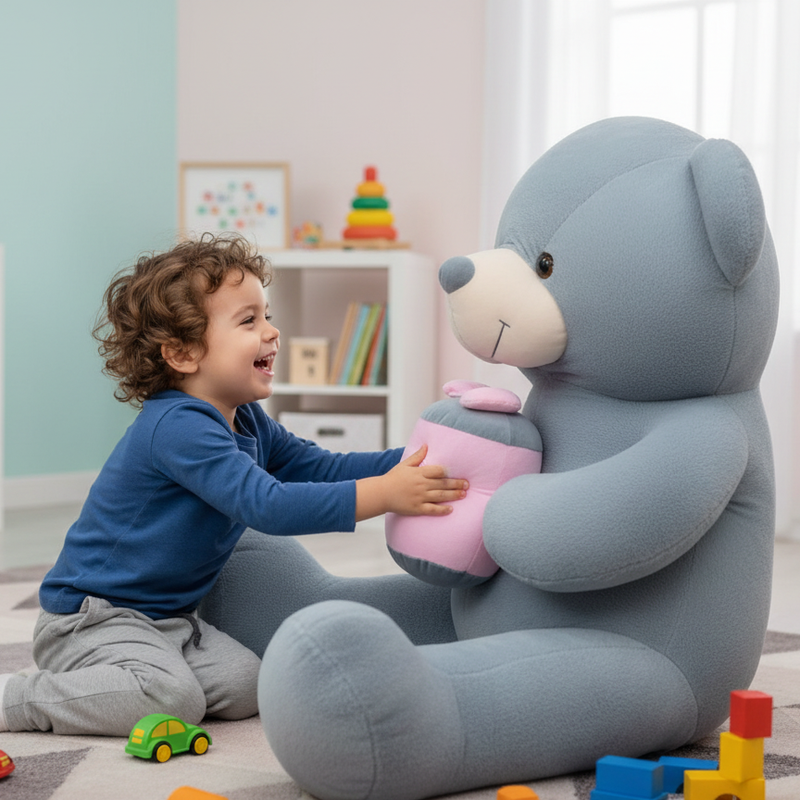 Giant Plush Teddy Bear
