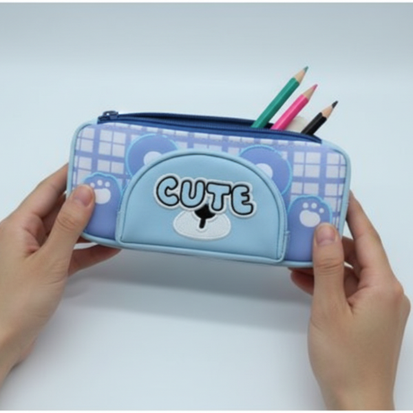 Cute Bear Pencil Pouch