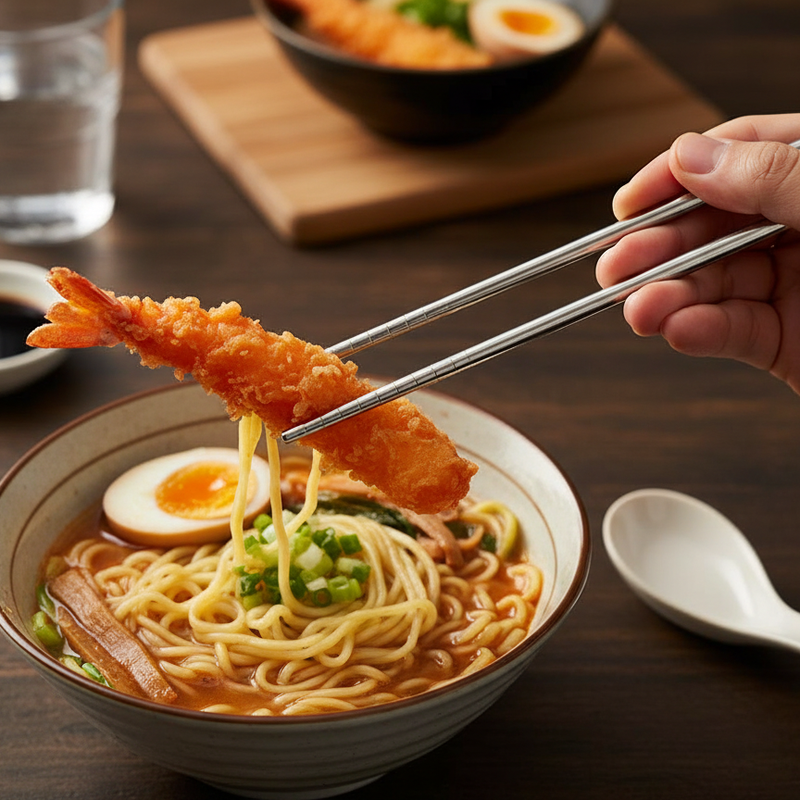 Chopstick Stainless Steel Chopsticks 2 Pairs Spiral