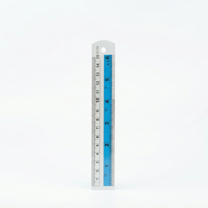 Aluminium Ruler 15cm Scale