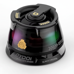 DY100 Mini Magnetic Wireless Bluetooth Portable Speaker with RGB LED Lights Rechargeable Mobile Phone Holder High Bass Sound Compatible with Smartphones Tablets & Laptops