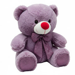 Purple Teddy Bear Soft Toy