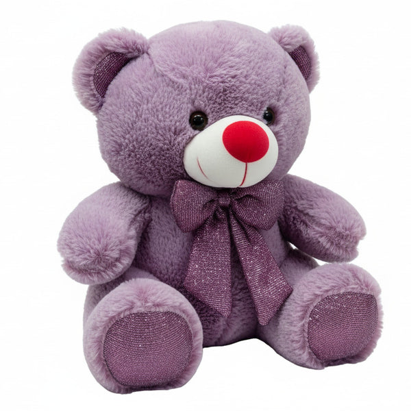 Purple Teddy Bear Soft Toy