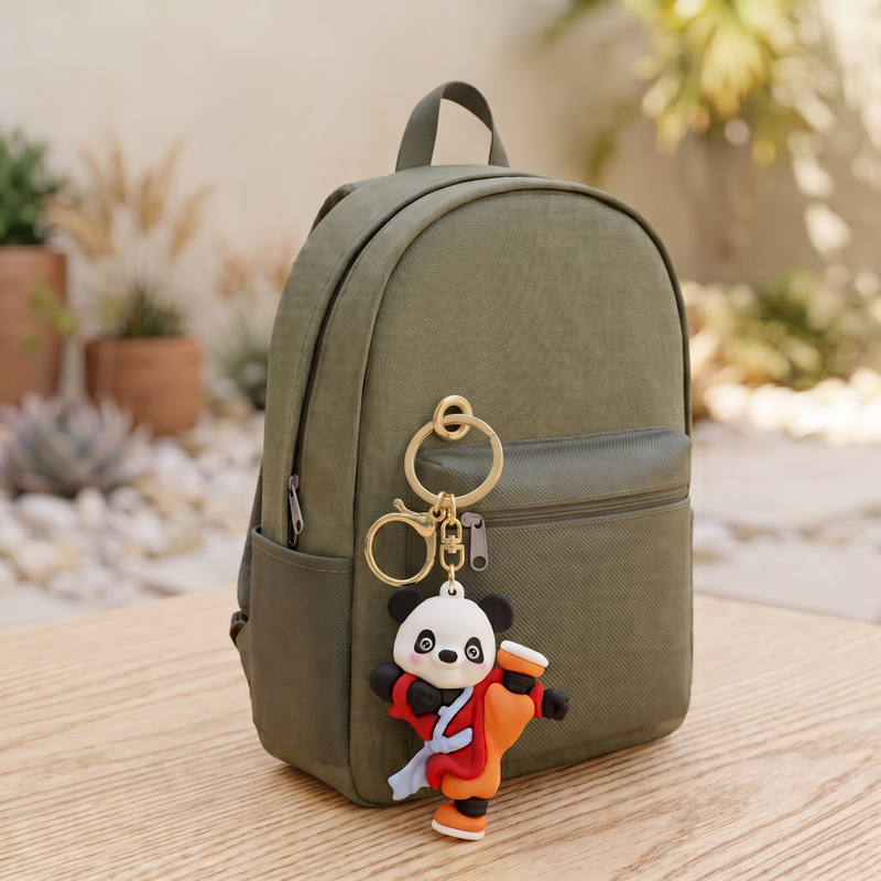 Kungfu Panda Silicone Keychain
