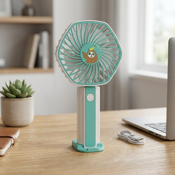 Handheld Desktop USB Portable Fan Simple and Stylish