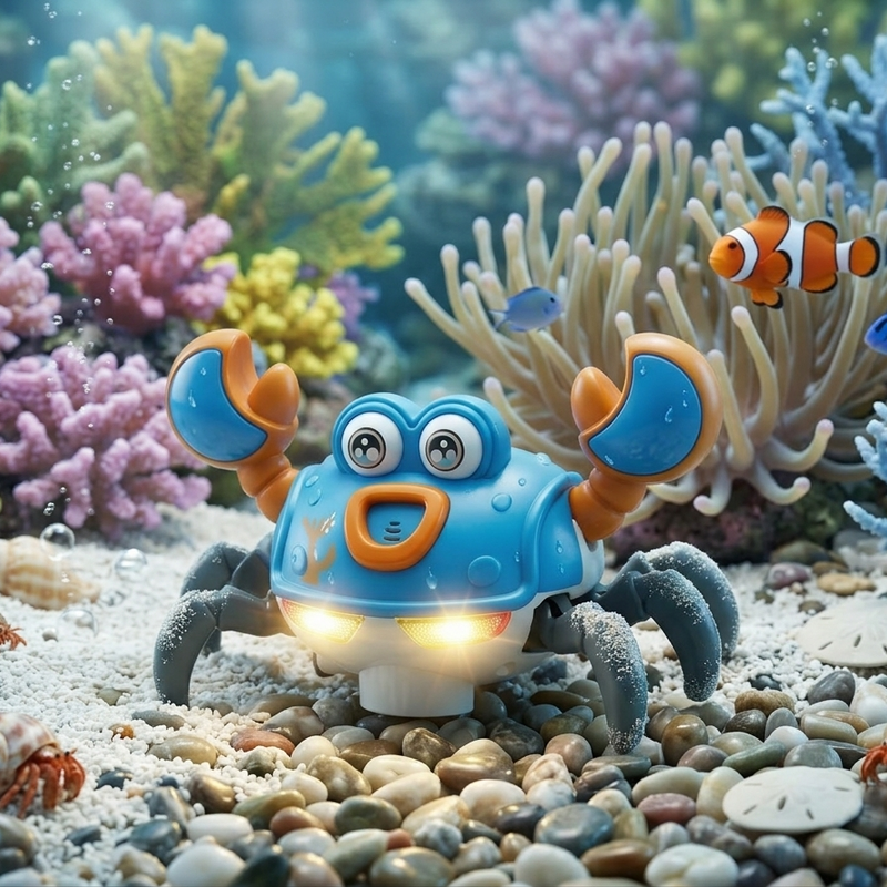 Cartoon Crab Playing Toy