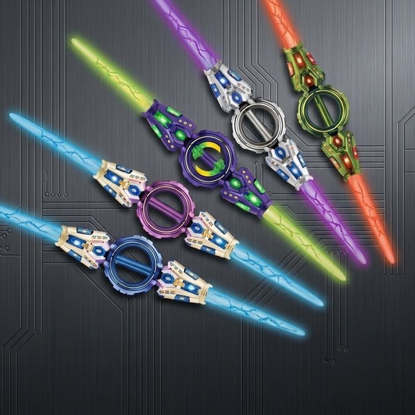 Fire Spin Sword Double-Edged LightsaFire Spin Sword Double-Edged Lightsaber Toy with 7-Color LED Lights & Sound, Role-Play for Kids Battles 360° Rotatingber Toy with 7-Color LED Lights & Sound, Role-Play for Kids Battles 360° Rotating