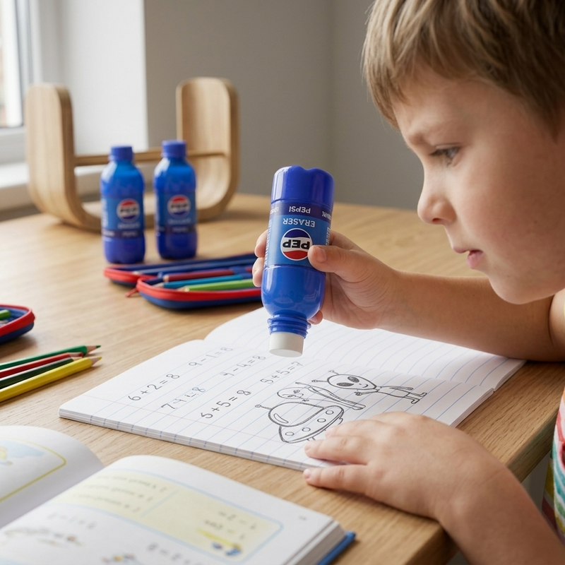 Pepsi-Themed Eraser
