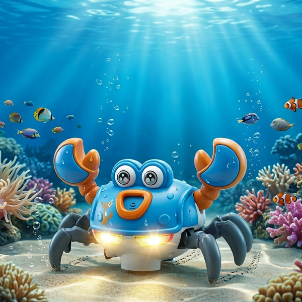 Cartoon Crab Playing Toy