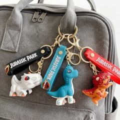 Jurassic Park themed keychains