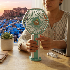 Handheld Desktop USB Portable Fan Simple and Stylish