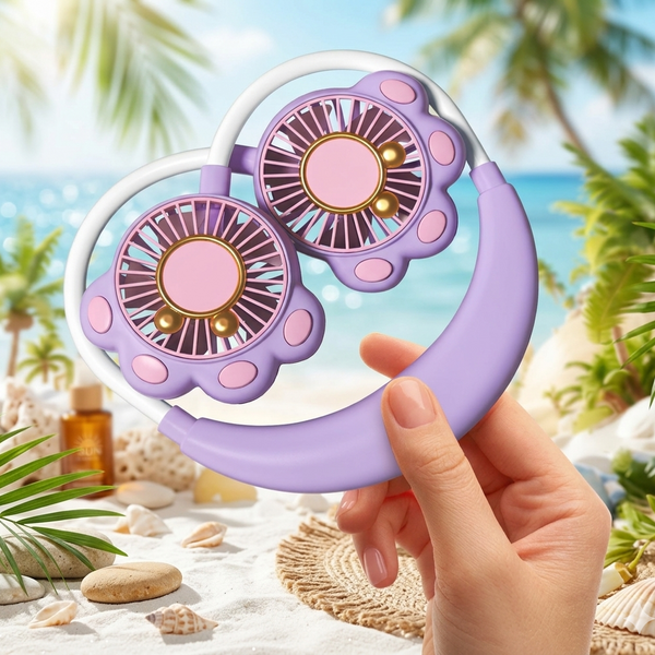 Portable Neck Fan Cool Summer