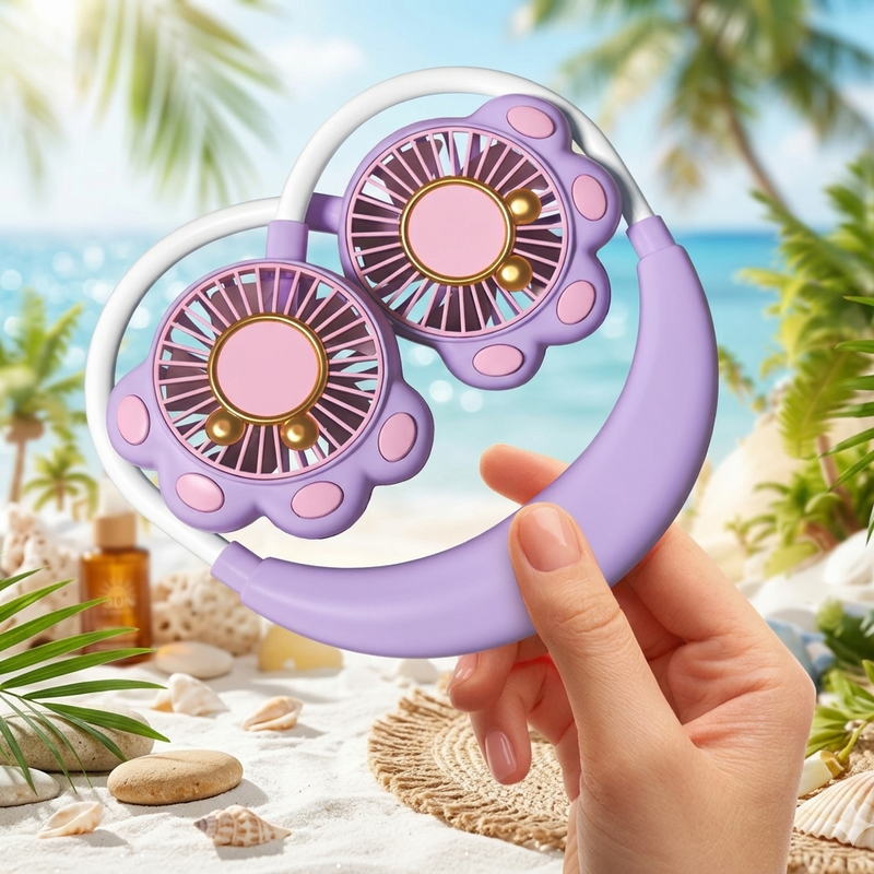 Portable Neck Fan Cool Summer