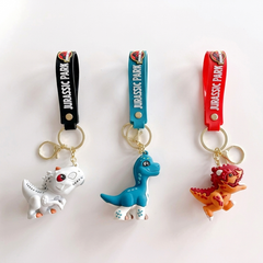 Jurassic Park themed keychains
