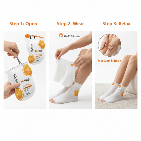 Dr Rashel Foot Mask - Vitamin C