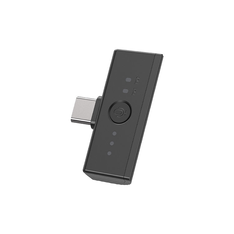 TOKQI Wireless Microphone H01 with Magnetic Clip for iPhone/Android/PC, Compact Mic, Noise Cancelling