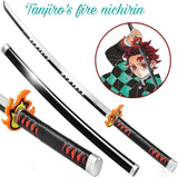 Bamboo Demon Slayer Sword Cosplay, Katana Sword