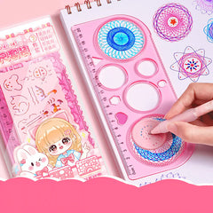 Drawing Ruler Set of 7+1