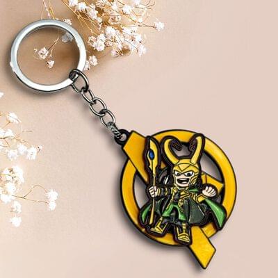 Loki Metal Keychain