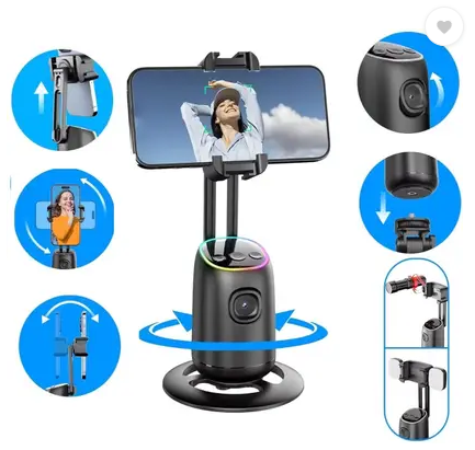 PO5 AUTO FACE TRACKING TRIPOD SELFIE STICK
