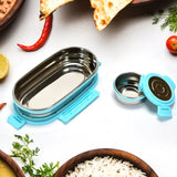 Ganesh Stainless Steel Lunch Box & Container Set of 2