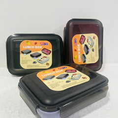 Gibo 1000ml Bamboo Fiber 3c Lunch Box