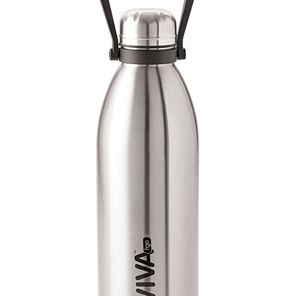 Viva Stainless Steel Water Bottle, Double Wall Vacuum Insulated Travel Mug 100% Leak & Sweat Proof BPA Free, Cold 12 Hrs/Hot 12 Hrs Perfect for Camping, Cycling, Gym, School 1800 ML