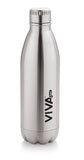 Viva Stainless Steel Double Wall Vacuum Bottle 12 Hours Hot and Cold by Homesoul, 800ml