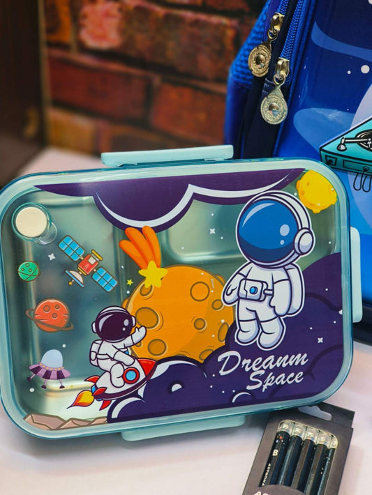 Astro Plastic Lunch Box  With Spoon