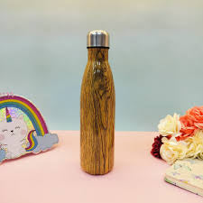 SS Wooden Cap Bottle 500ML