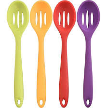 Silicone Cooking Spoon 6pc