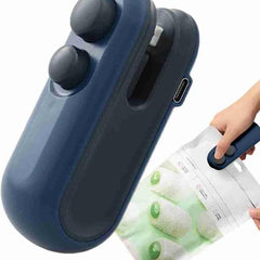 Portable Mini Sealing Machine, Handheld Packet Sealer for Food, Snacks, Chips, Fresh Storage, Plastic Bags Sealing Machine