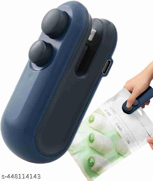 Portable Mini Sealing Machine, Handheld Packet Sealer for Food, Snacks, Chips, Fresh Storage, Plastic Bags Sealing Machine